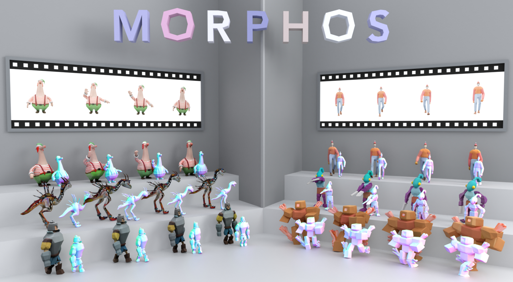 MORPHOS: Autoregressive 4D Generation with Temporal Structured Latents — research figure